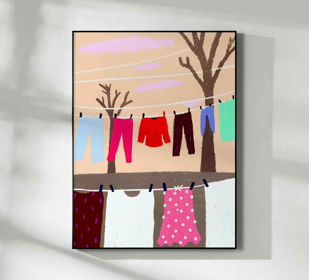 Drying Clothes plexiglass da PERSONAL TOUCH