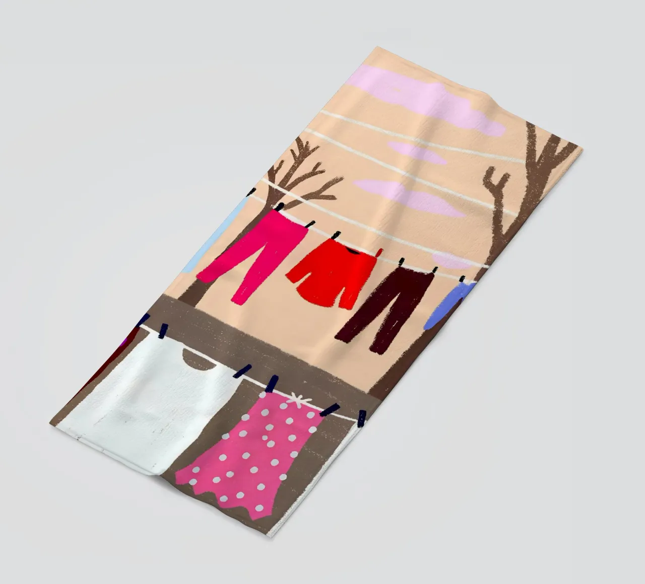 Drying Clothes telo mare da PERSONAL TOUCH