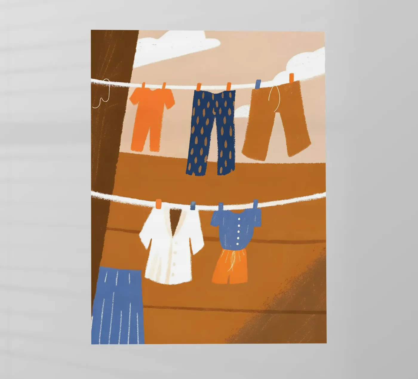 Asciugatura dei vestiti pellicola backlit da PERSONAL TOUCH