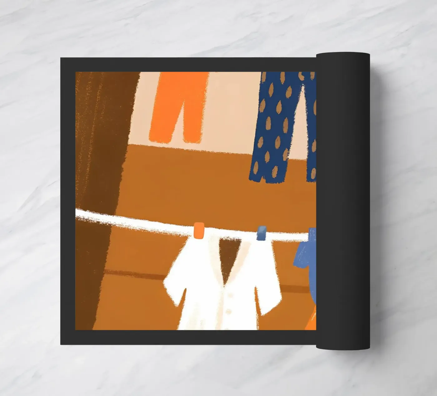 Wäsche trocknen Fußmatte von PERSONAL TOUCH