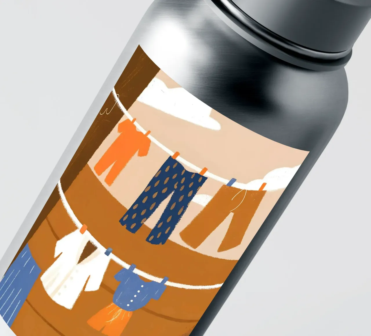 Kleding drogen sticker van PERSONAL TOUCH