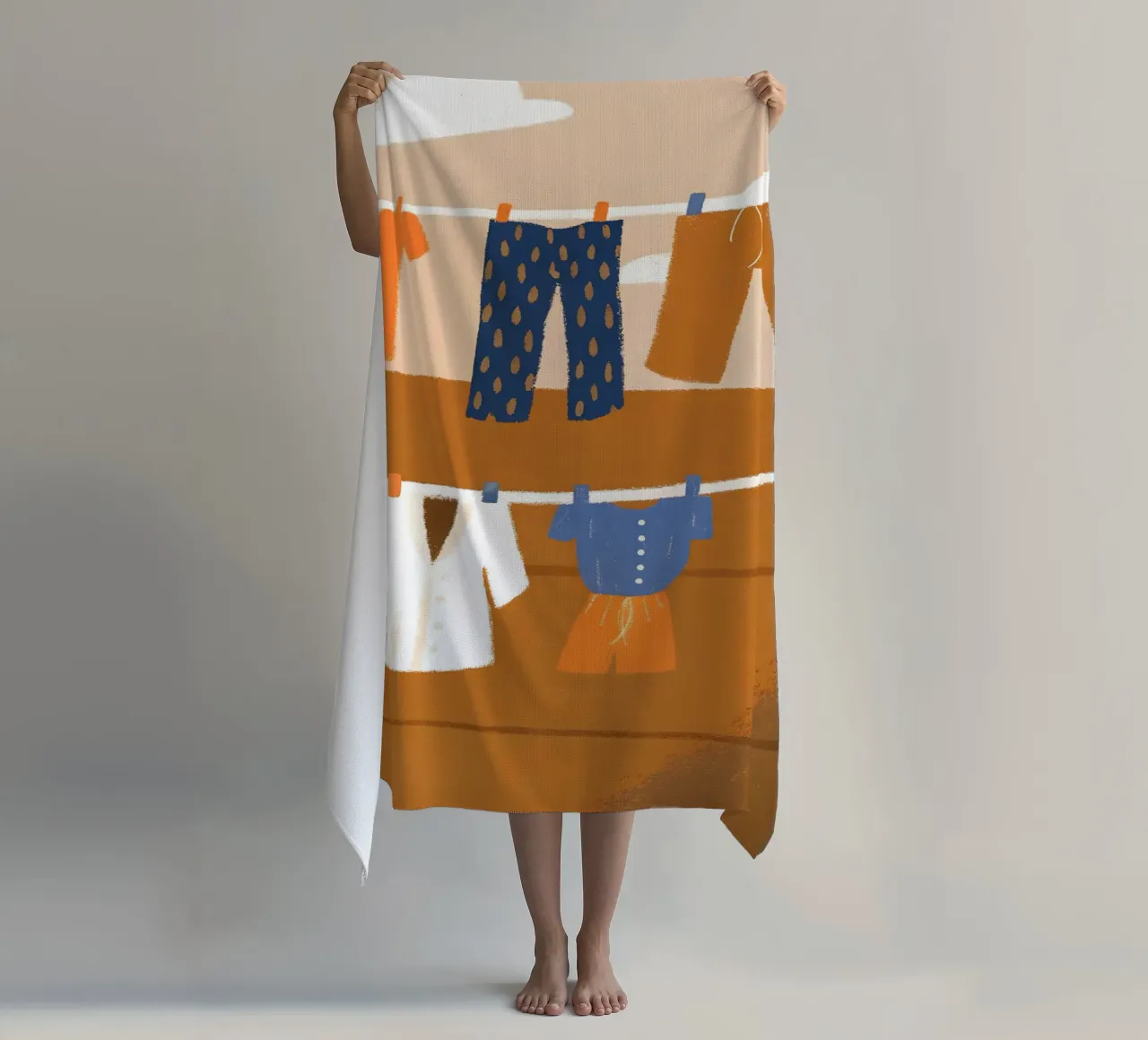 Kleding drogen strandhanddoek van PERSONAL TOUCH