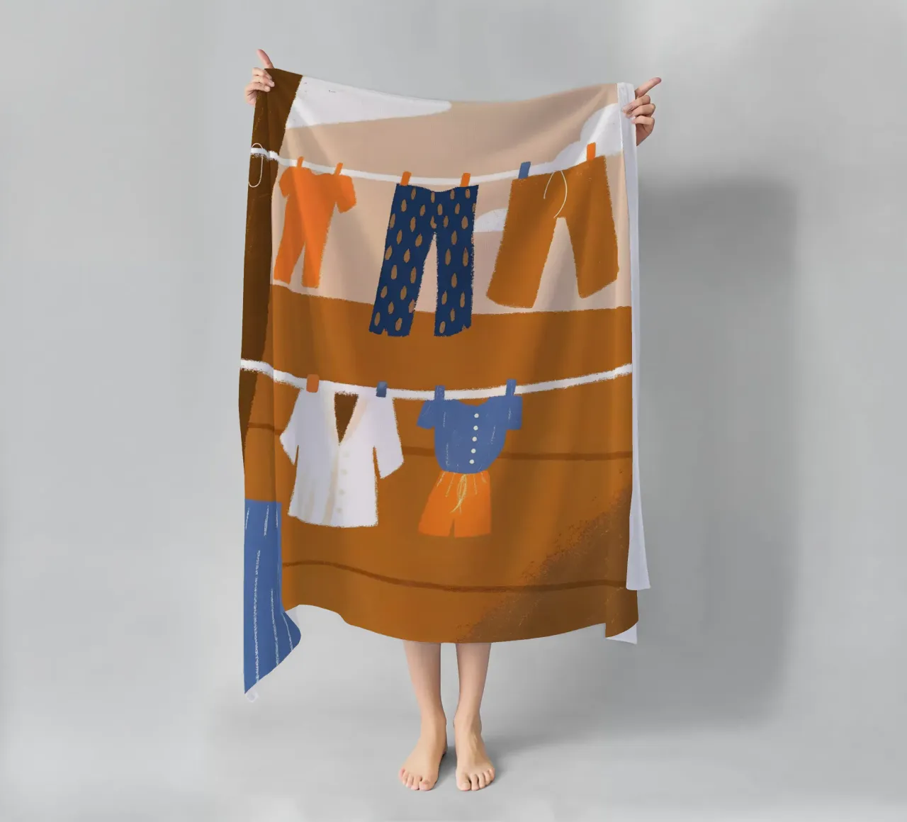 Drying Clothes telo mare da PERSONAL TOUCH