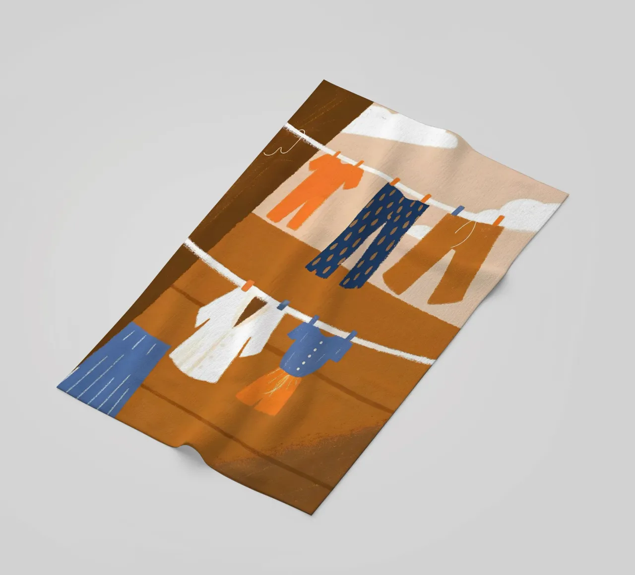 Kleding drogen strandhanddoek van PERSONAL TOUCH