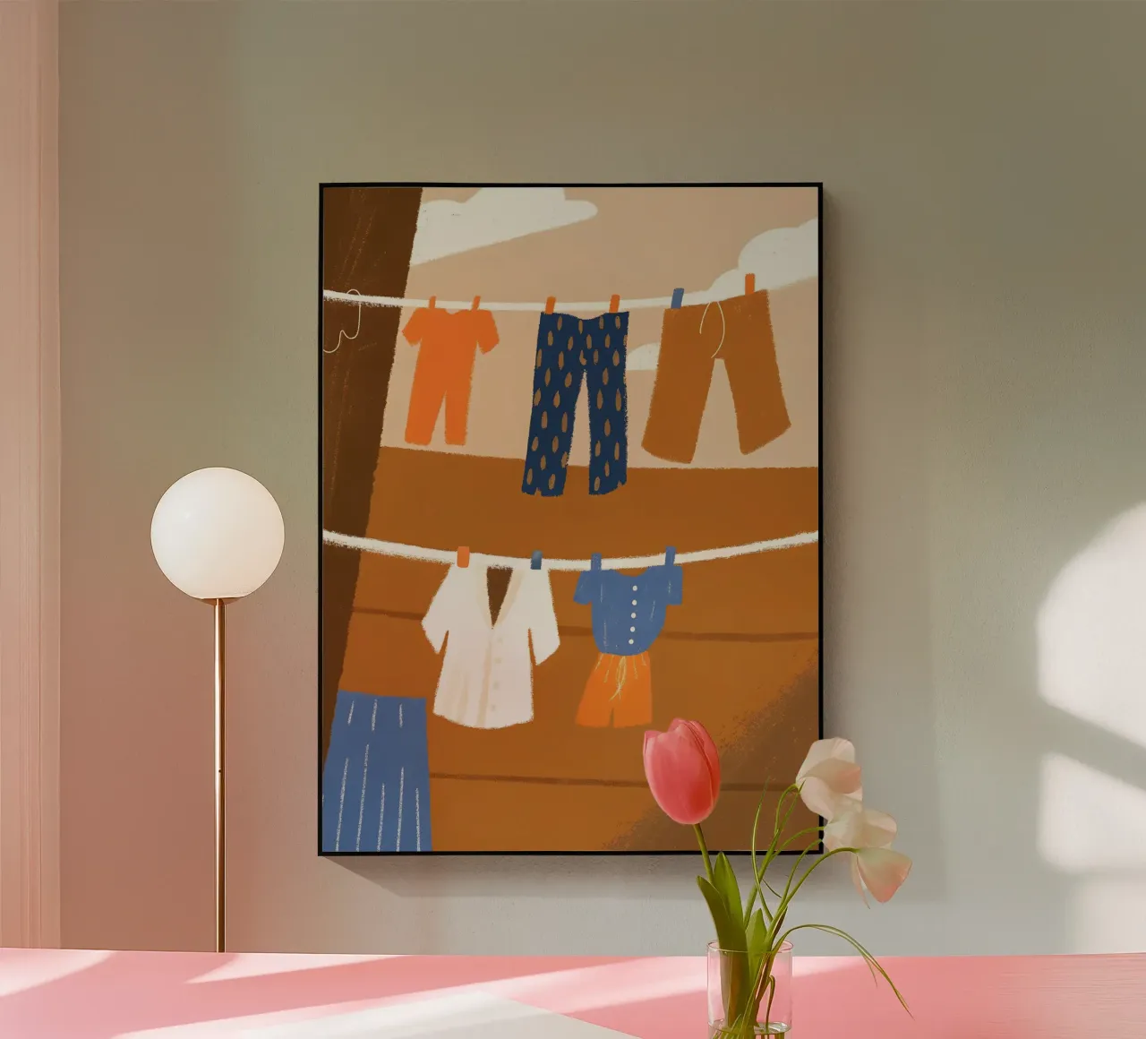 Drying Clothes plexiglass da PERSONAL TOUCH