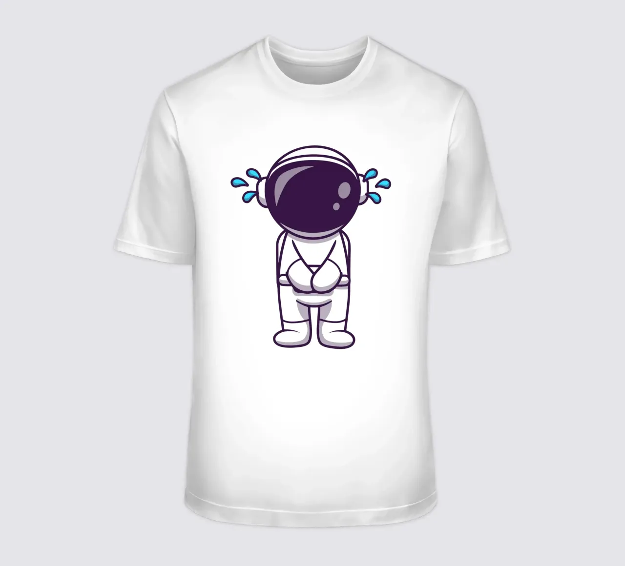 Astronaut weint T-Shirt von brockcon Shop