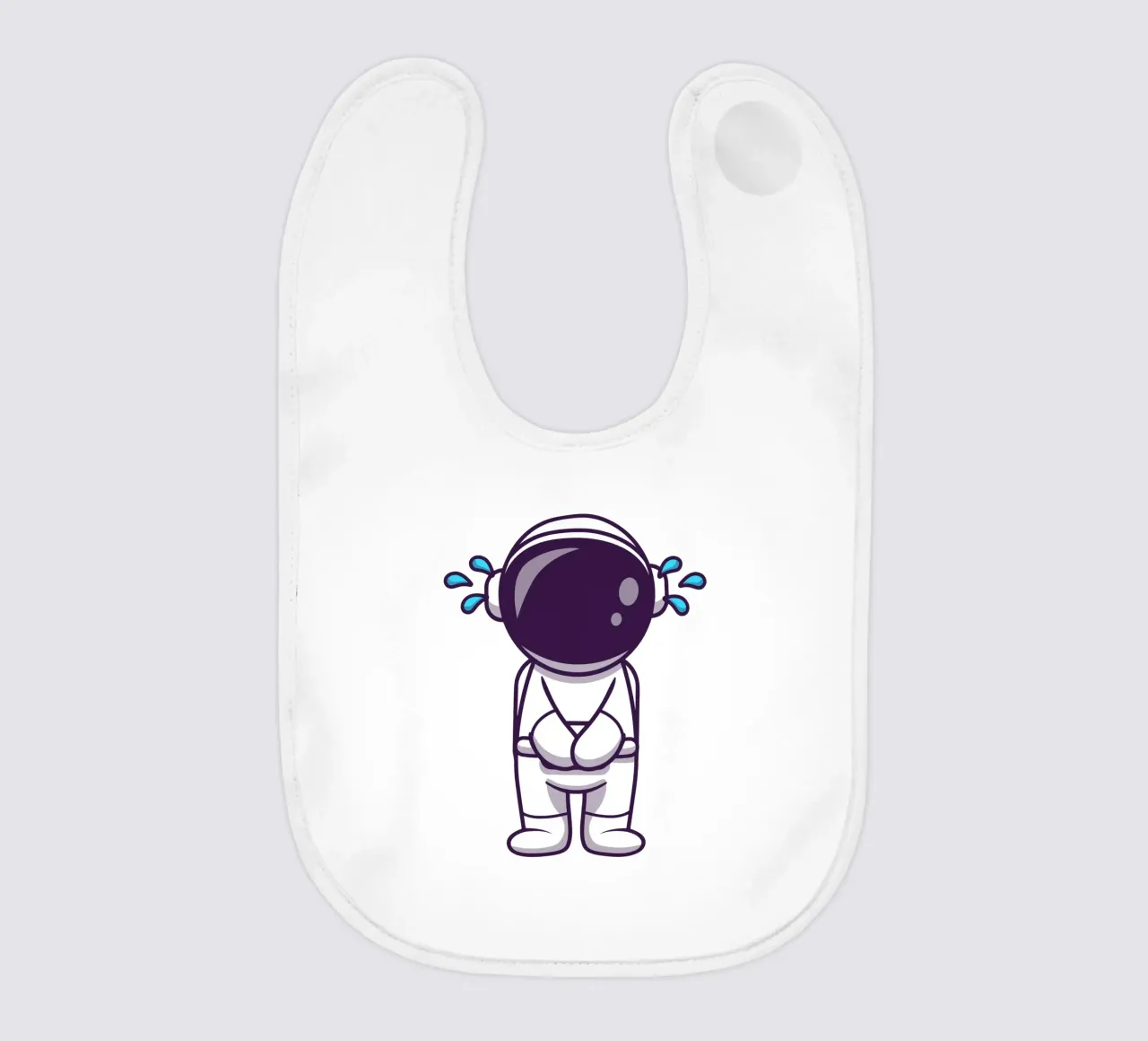 Astronaut weint Babylätzchen von brockcon Shop