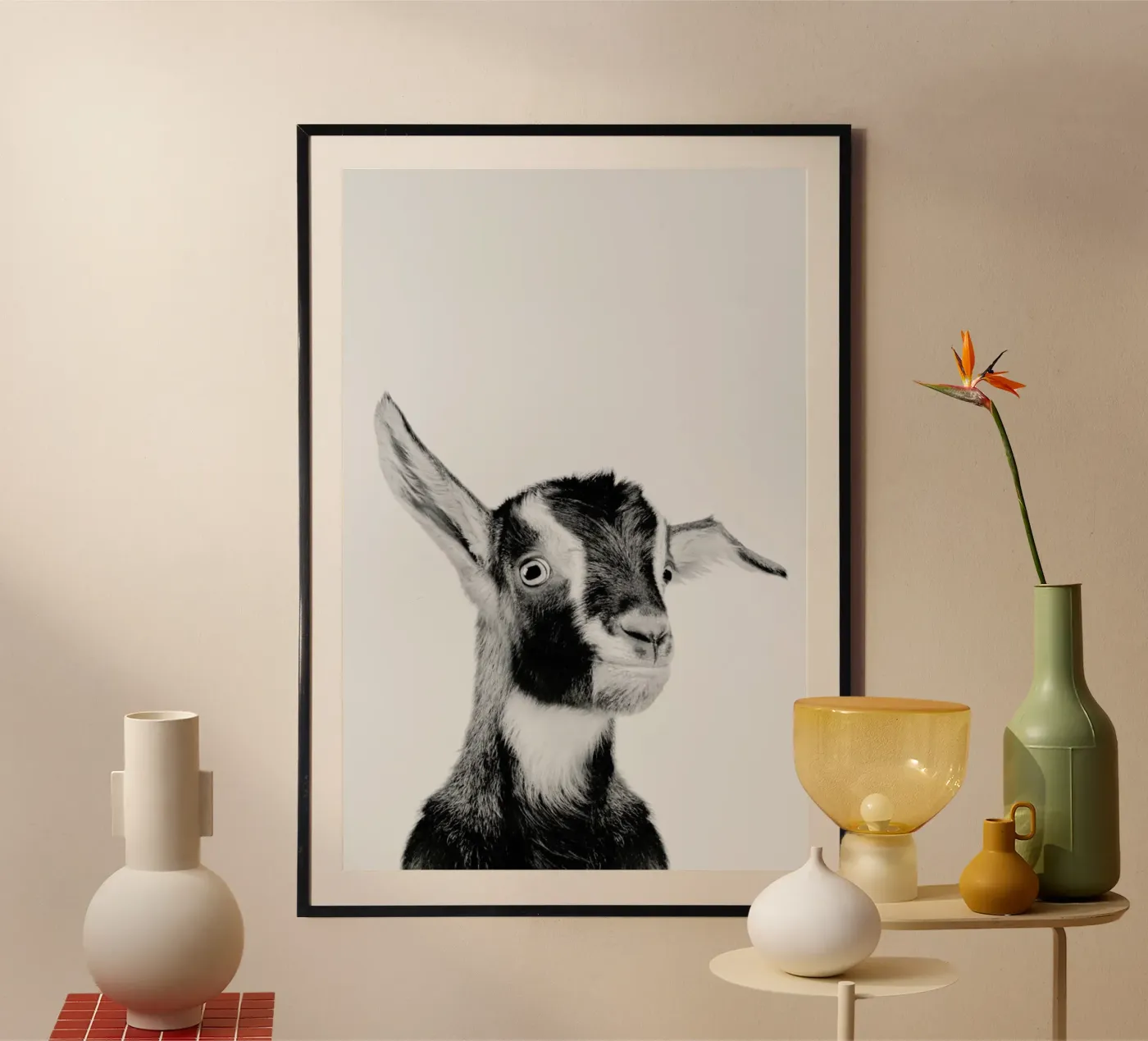 Goat Classic poster da Paws & Claws