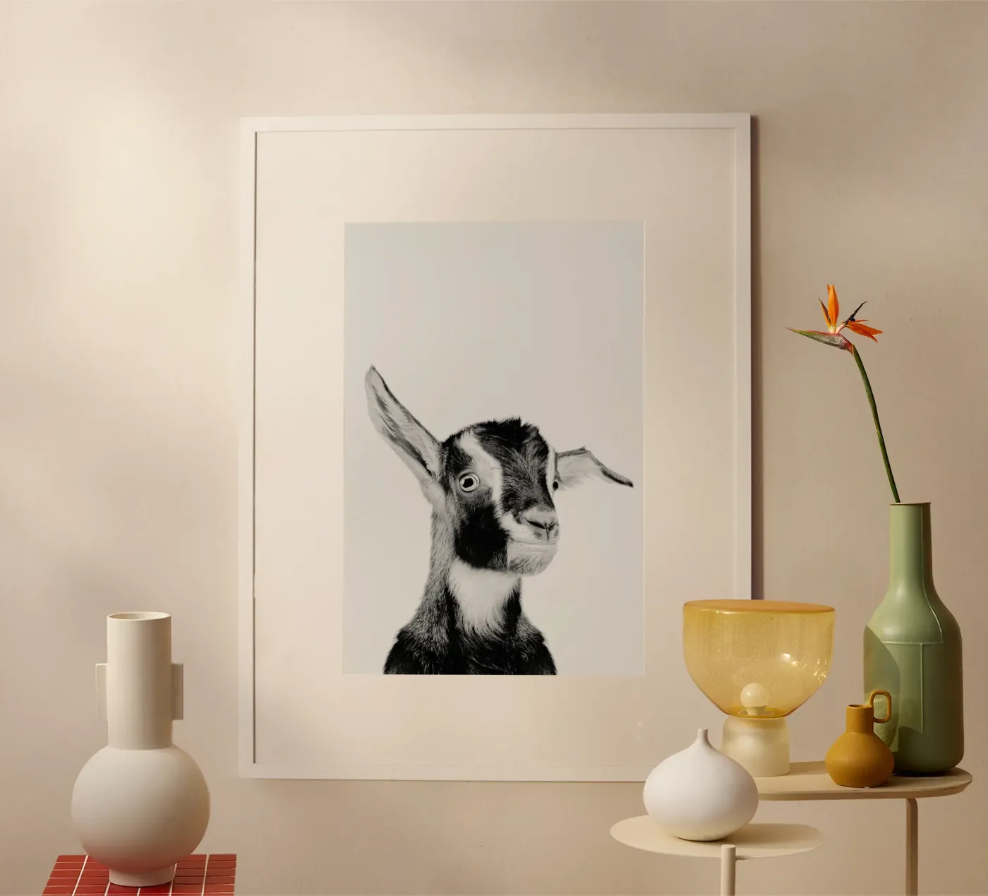 Goat Classic poster da Paws & Claws