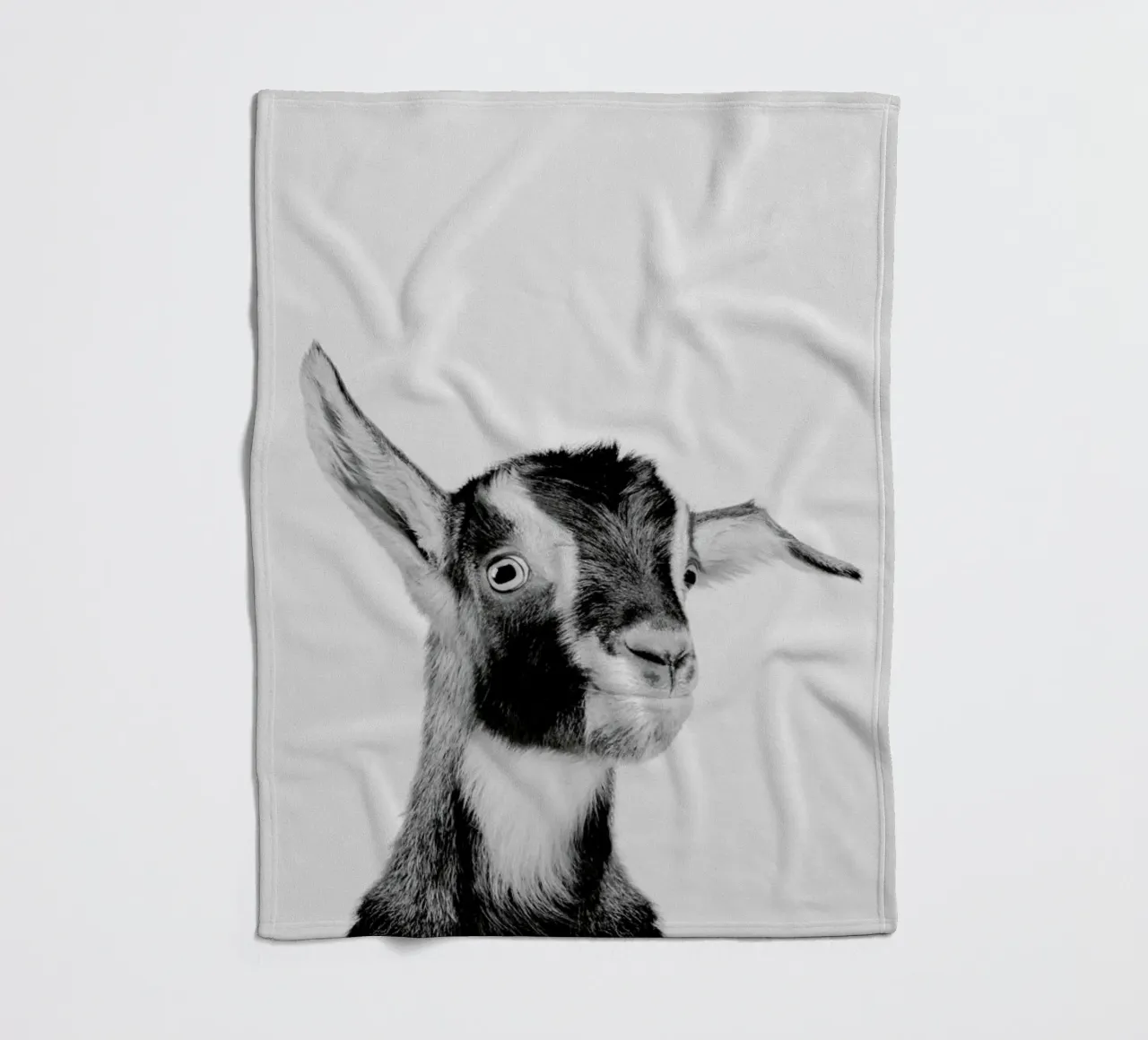 Goat Classic fleece blanket by Paws & Claws