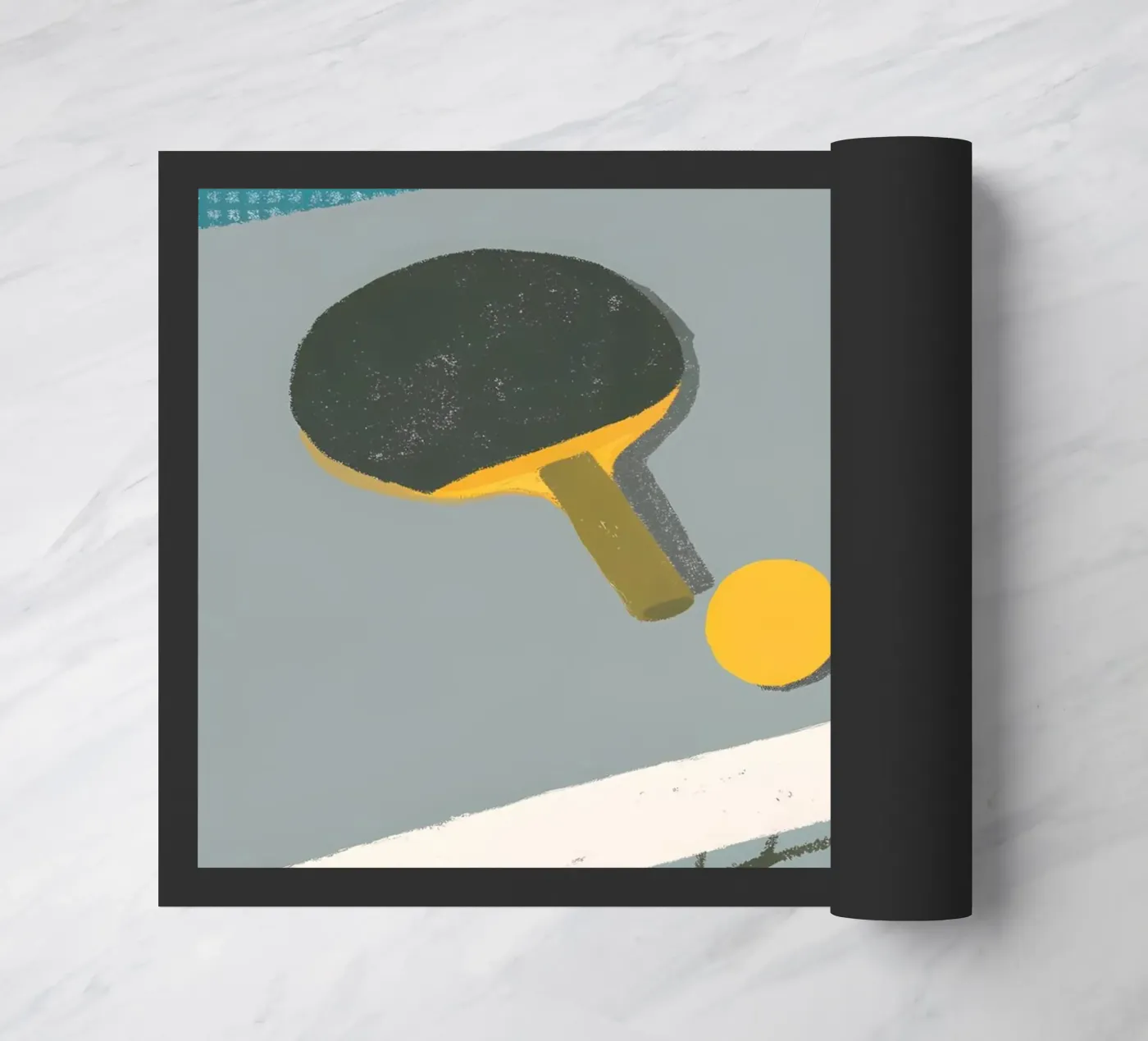 Table tennis doormat by PERSONAL TOUCH