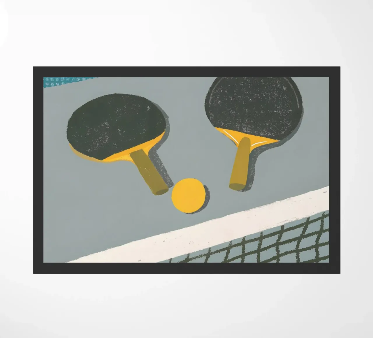 Table tennis paillasson de PERSONAL TOUCH