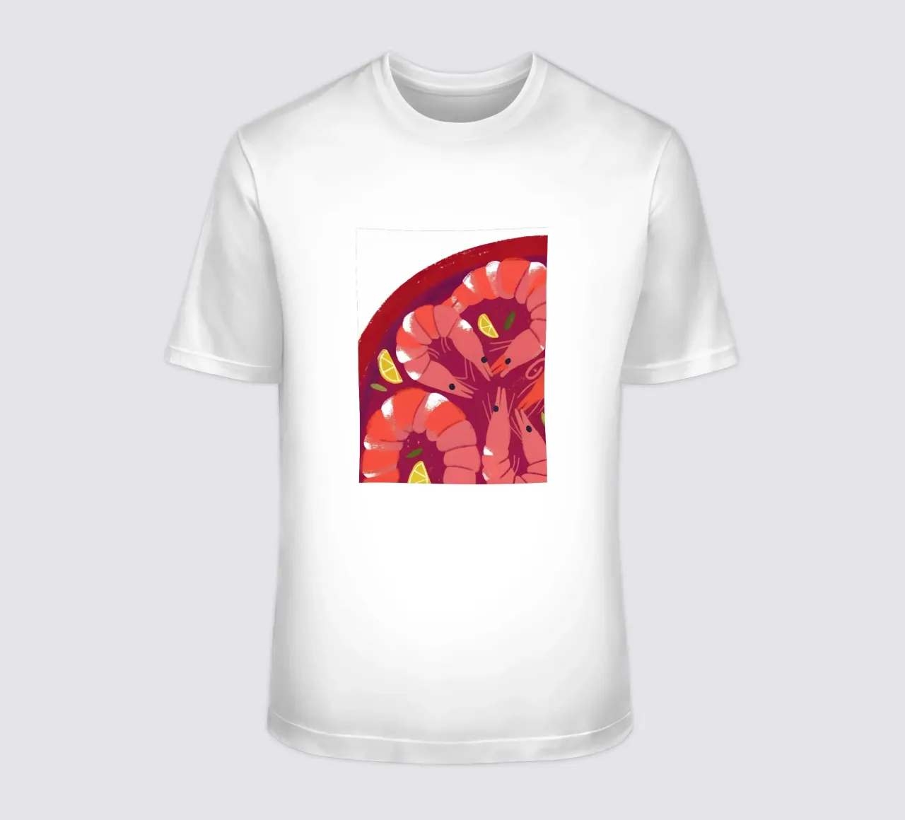 Cibo per gamberi t-shirt da PERSONAL TOUCH