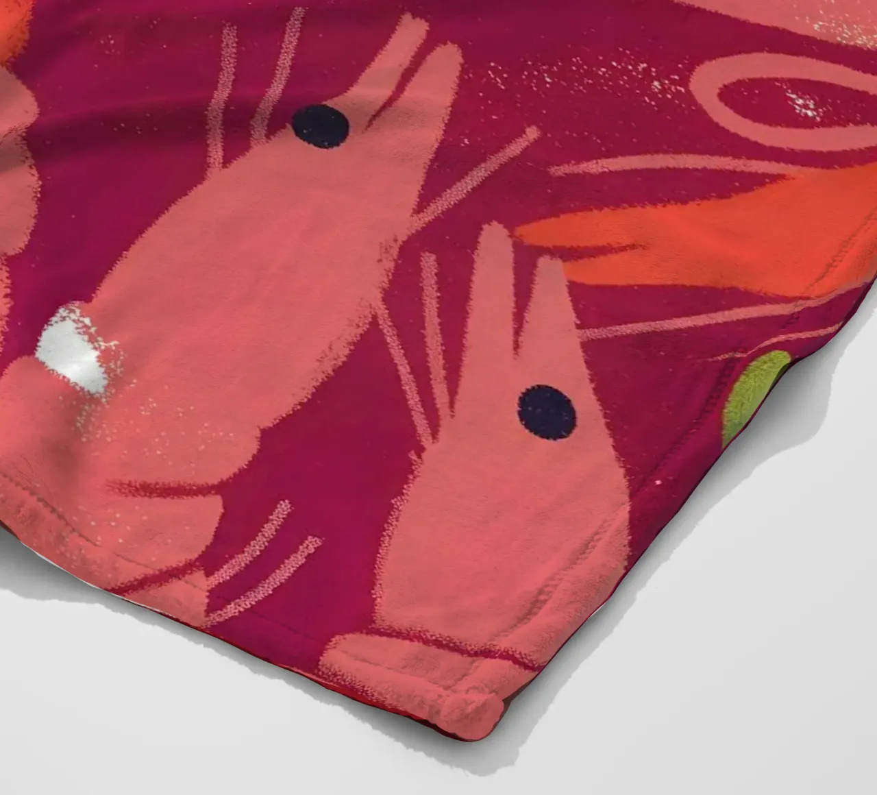 Cibo per gamberi coperta in pile da PERSONAL TOUCH