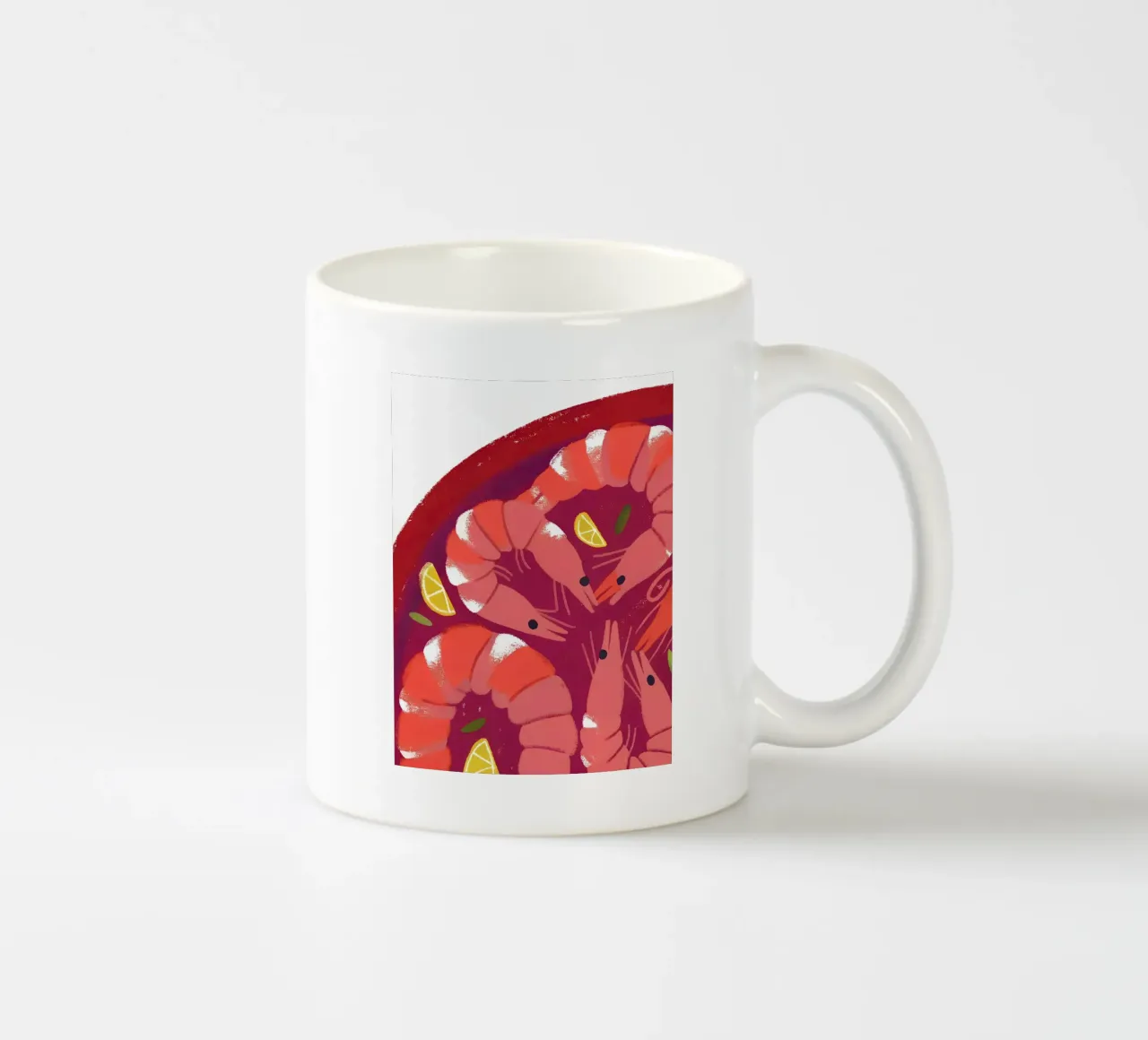 Cibo per gamberi tazza in ceramica da PERSONAL TOUCH