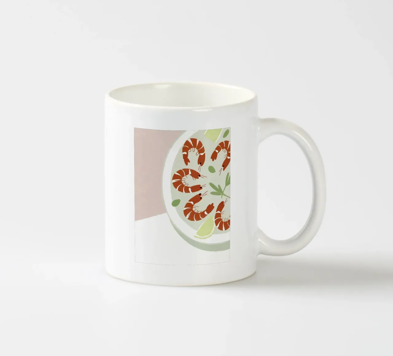 Cibo per gamberi tazza in ceramica da PERSONAL TOUCH