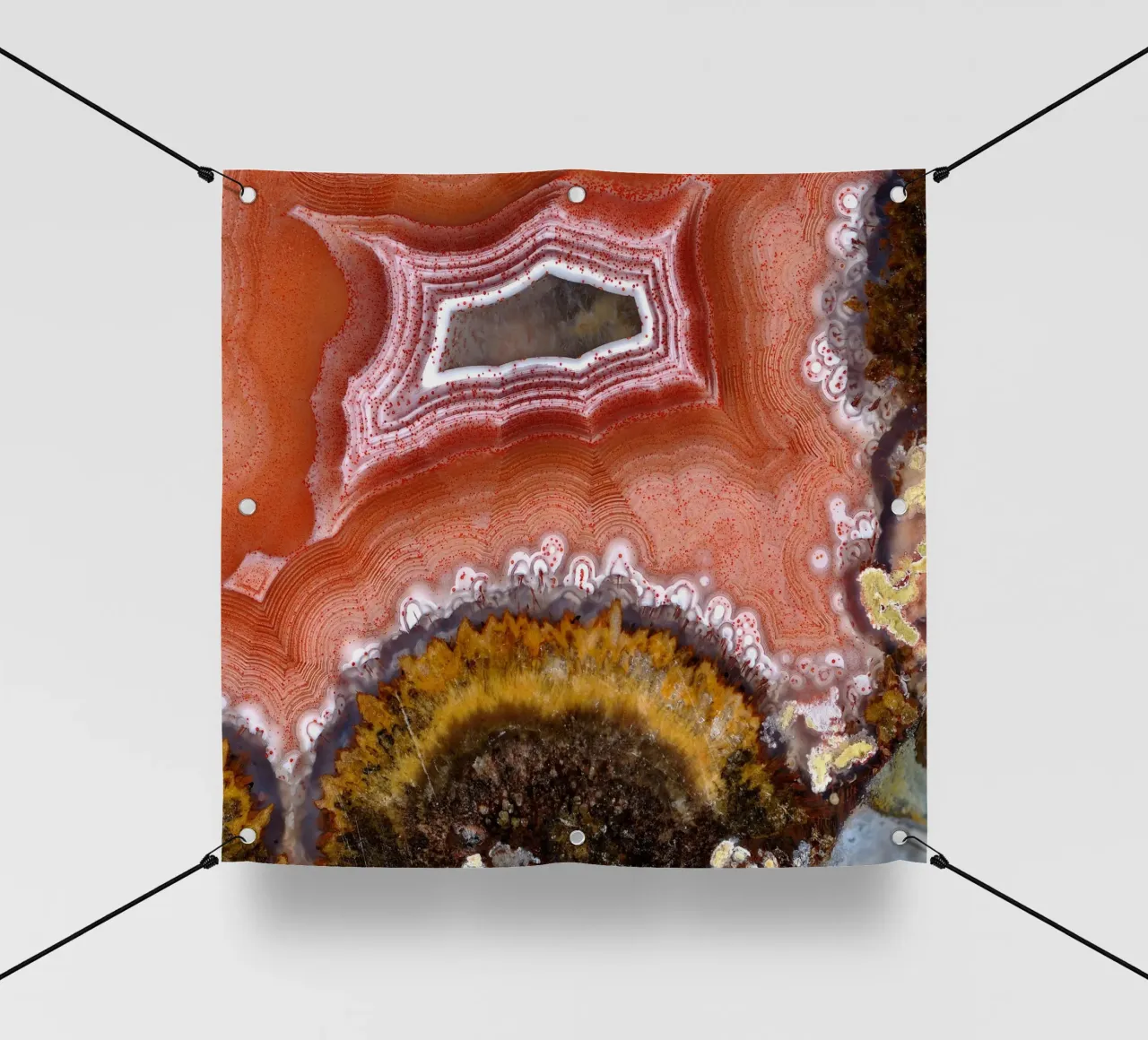 Texture geode di agata 01 telo in pvc da Gemstone Textures