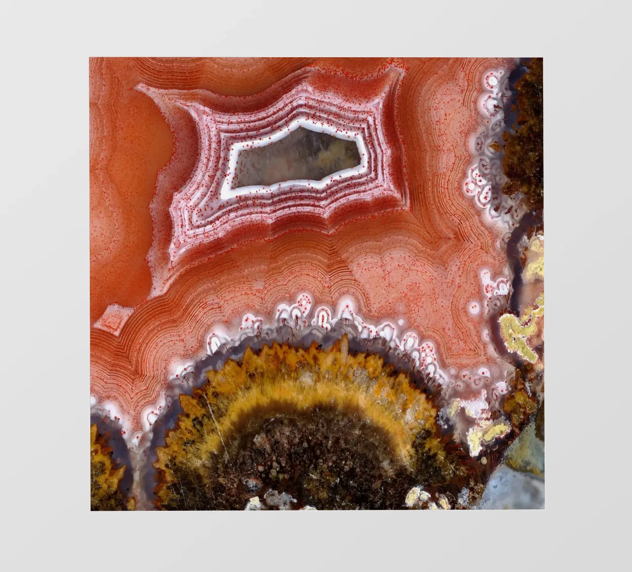 Texture geode di agata 01 telo in pvc da Gemstone Textures
