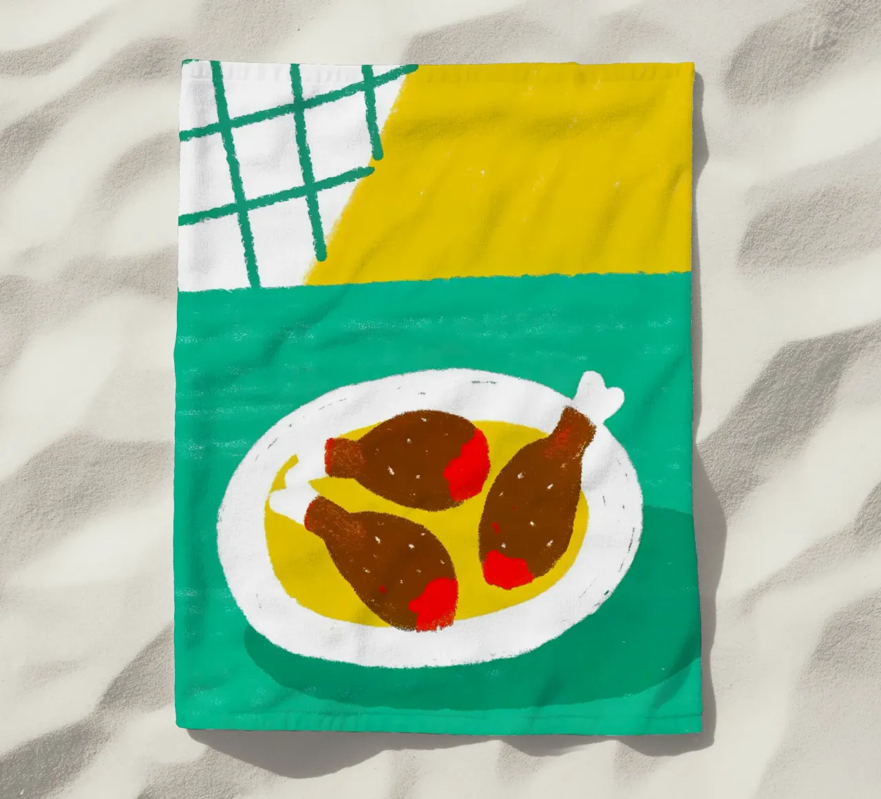 Cibo per cosce di pollo telo mare da PERSONAL TOUCH