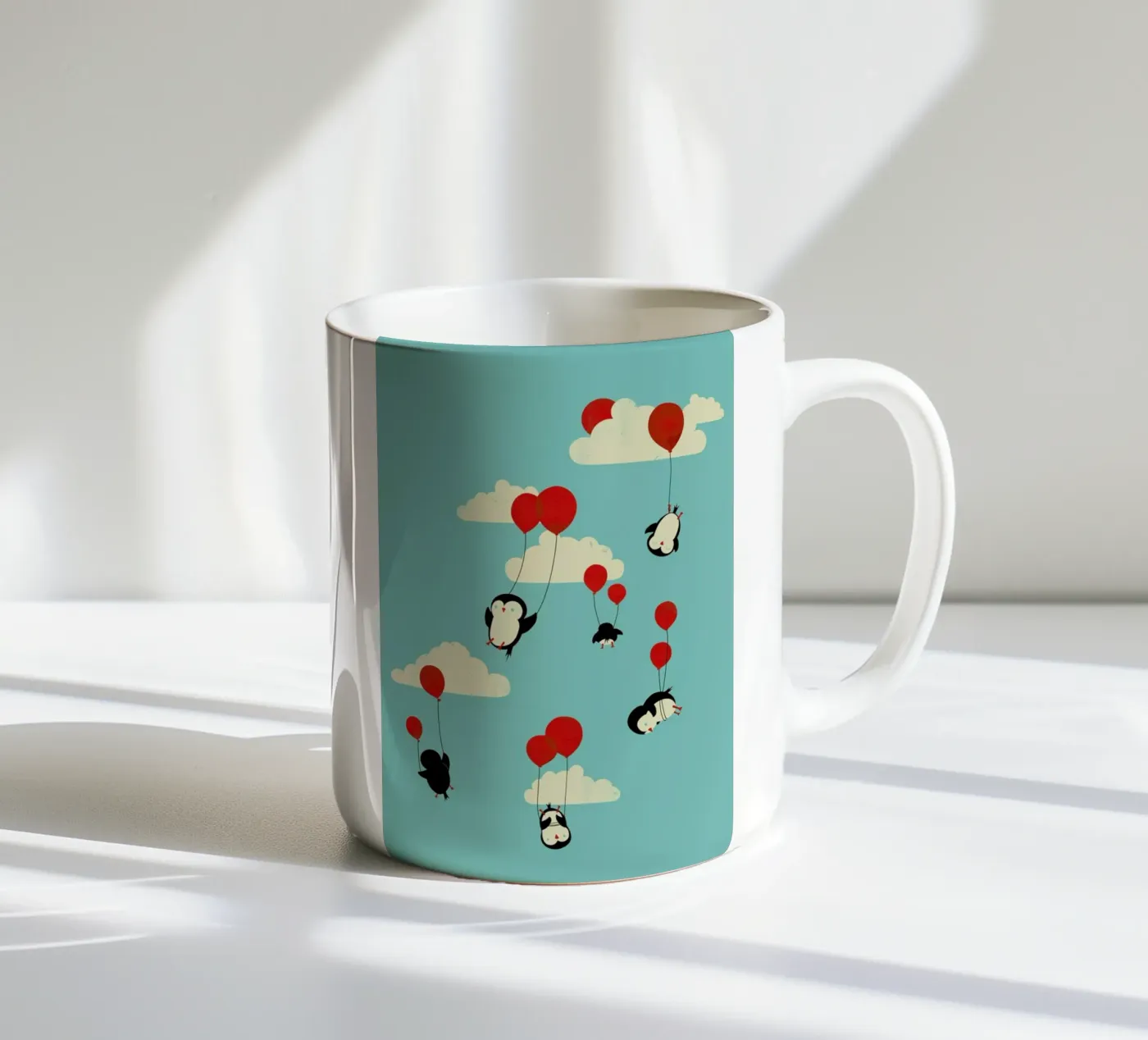 We Fly ceramic mug by Jay Fleck
