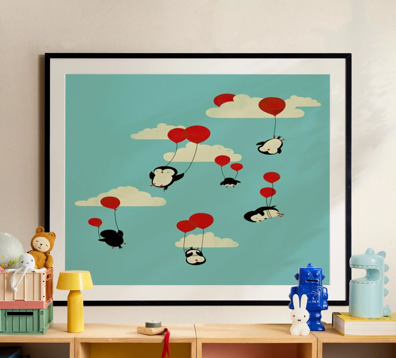 We Fly Poster von Jay Fleck