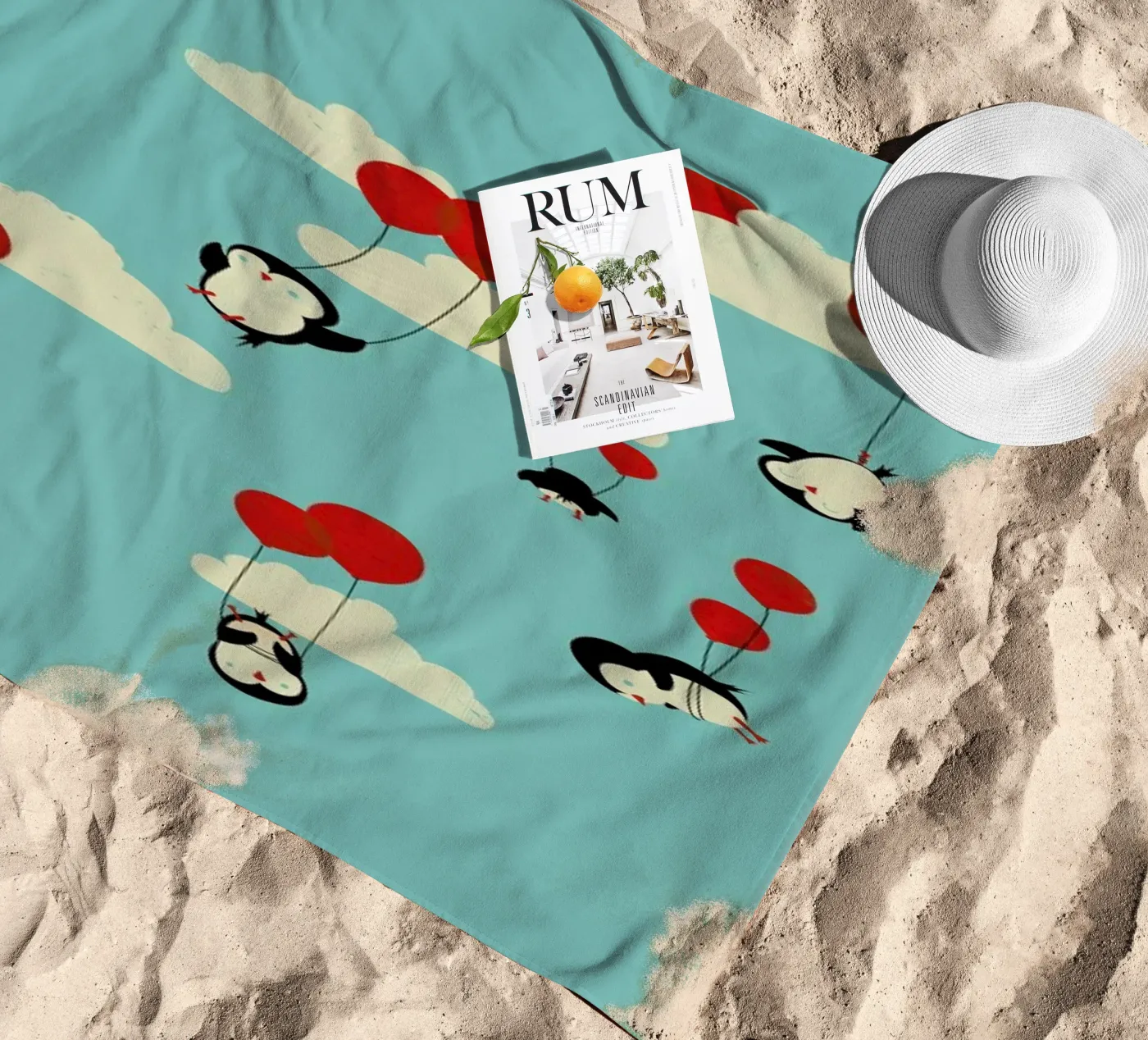 We Fly beach towel by Jay Fleck