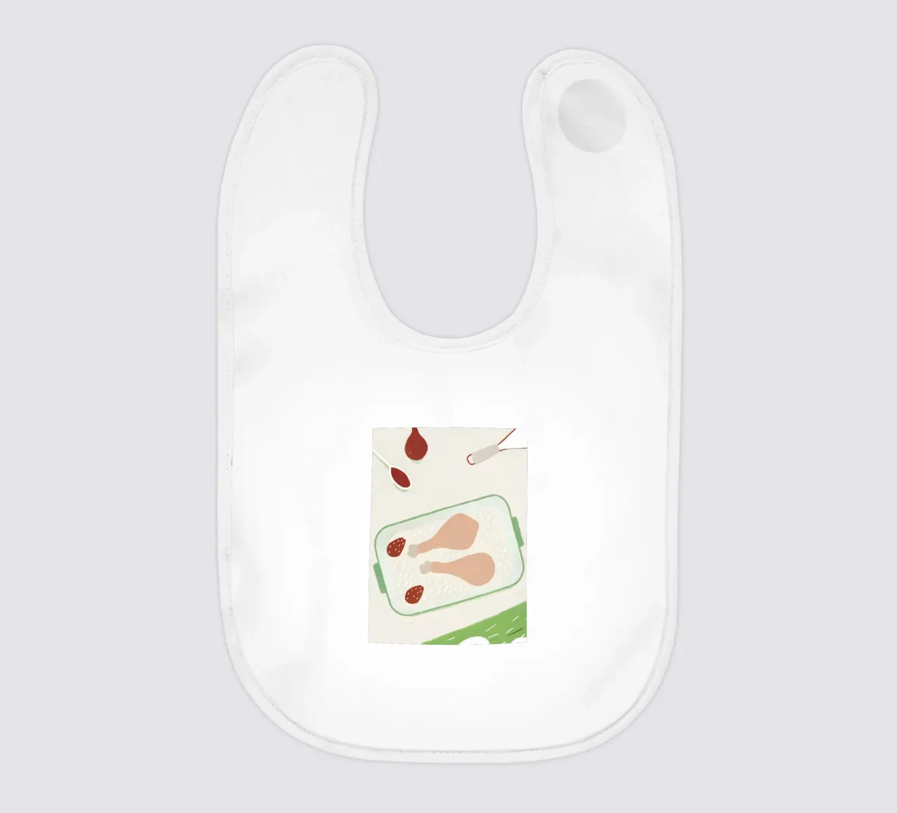 Cibo per cosce di pollo bavaglino da PERSONAL TOUCH