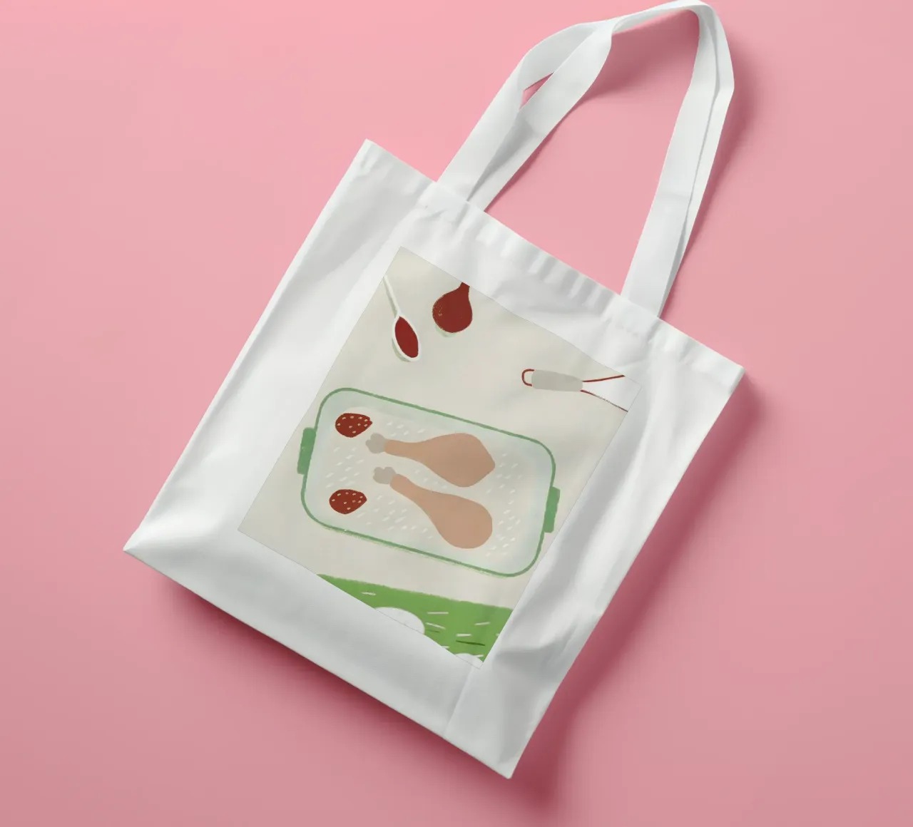 Cibo per cosce di pollo borsa in juta da PERSONAL TOUCH