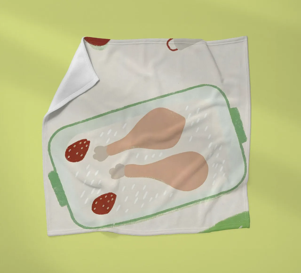 Cibo per cosce di pollo coperta in pile da PERSONAL TOUCH