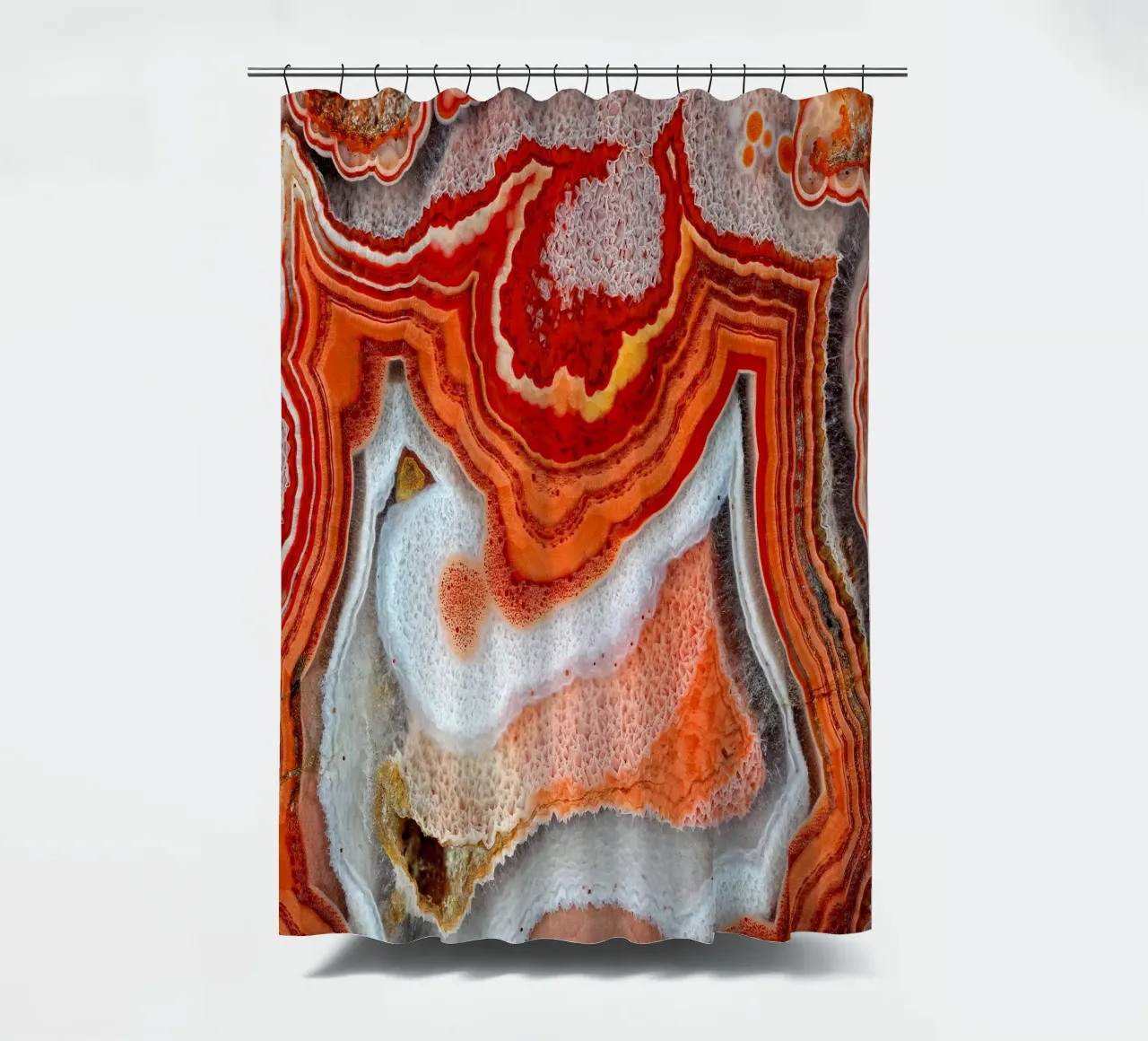 Agata Geode Texture 06 tenda da doccia da Gemstone Textures