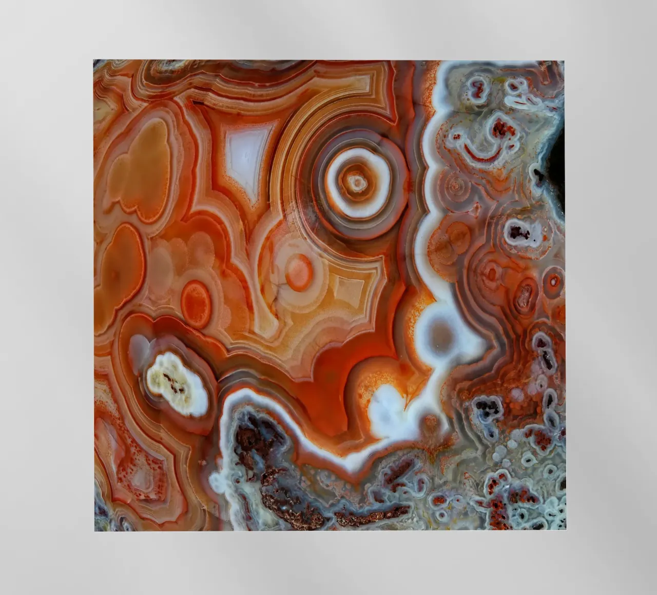 Agata Geode Texture 08 pellicola backlit da Gemstone Textures