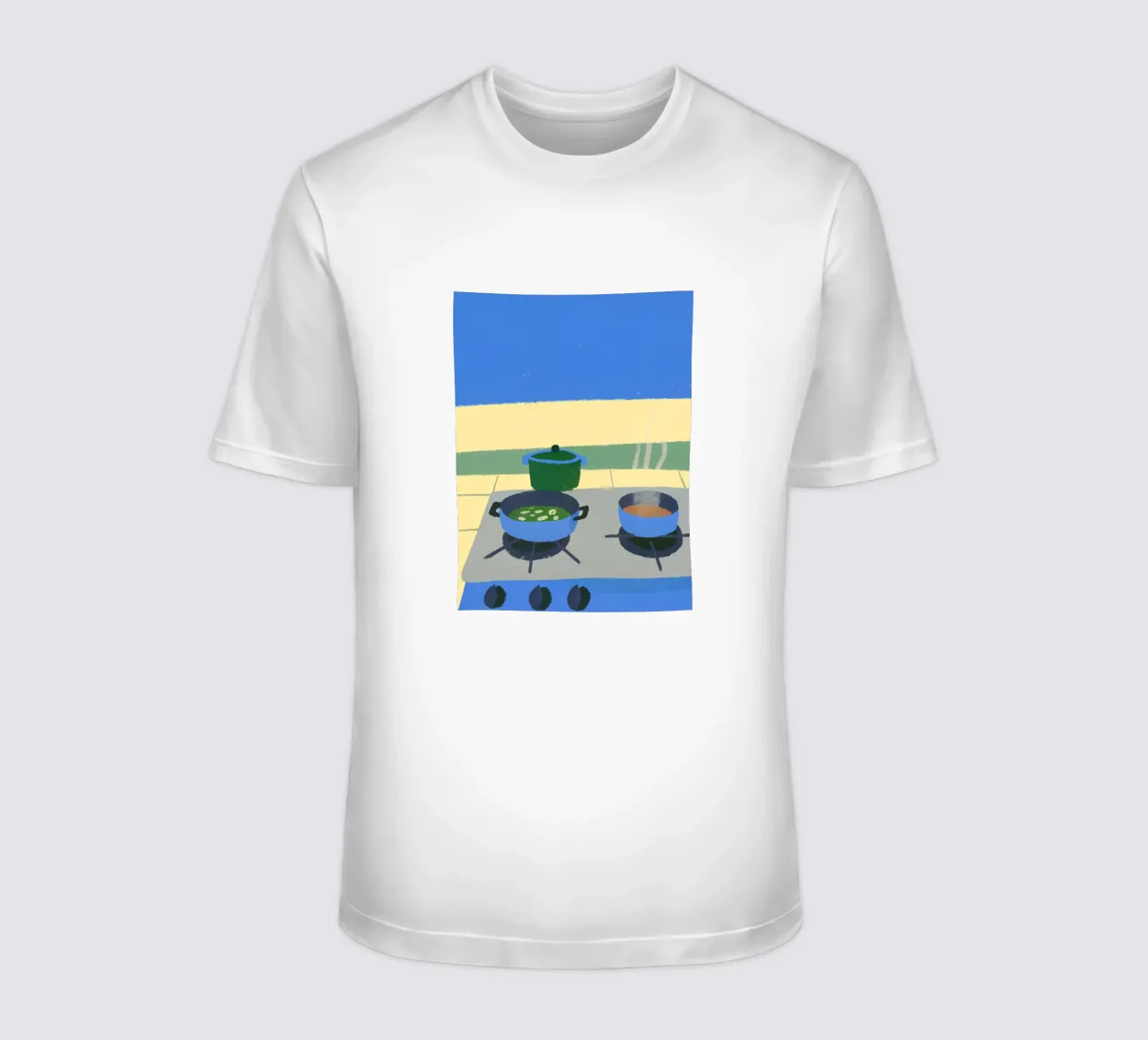 Cucinare in cucina t-shirt da PERSONAL TOUCH