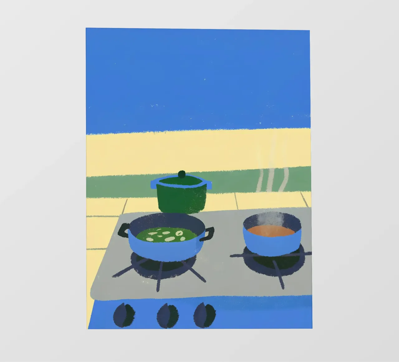 Cucinare in cucina telo in pvc da PERSONAL TOUCH