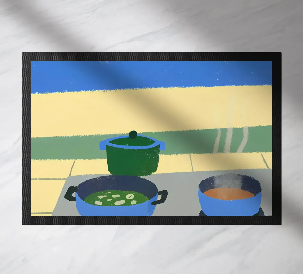 Cucinare in cucina zerbino da PERSONAL TOUCH