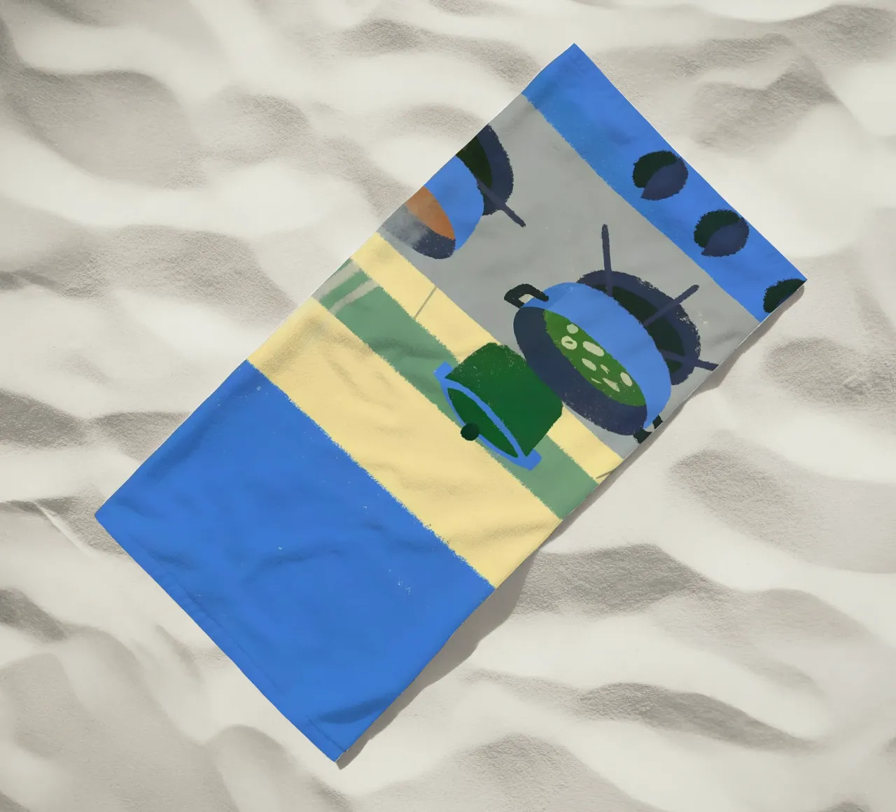 Cucinare in cucina telo mare da PERSONAL TOUCH