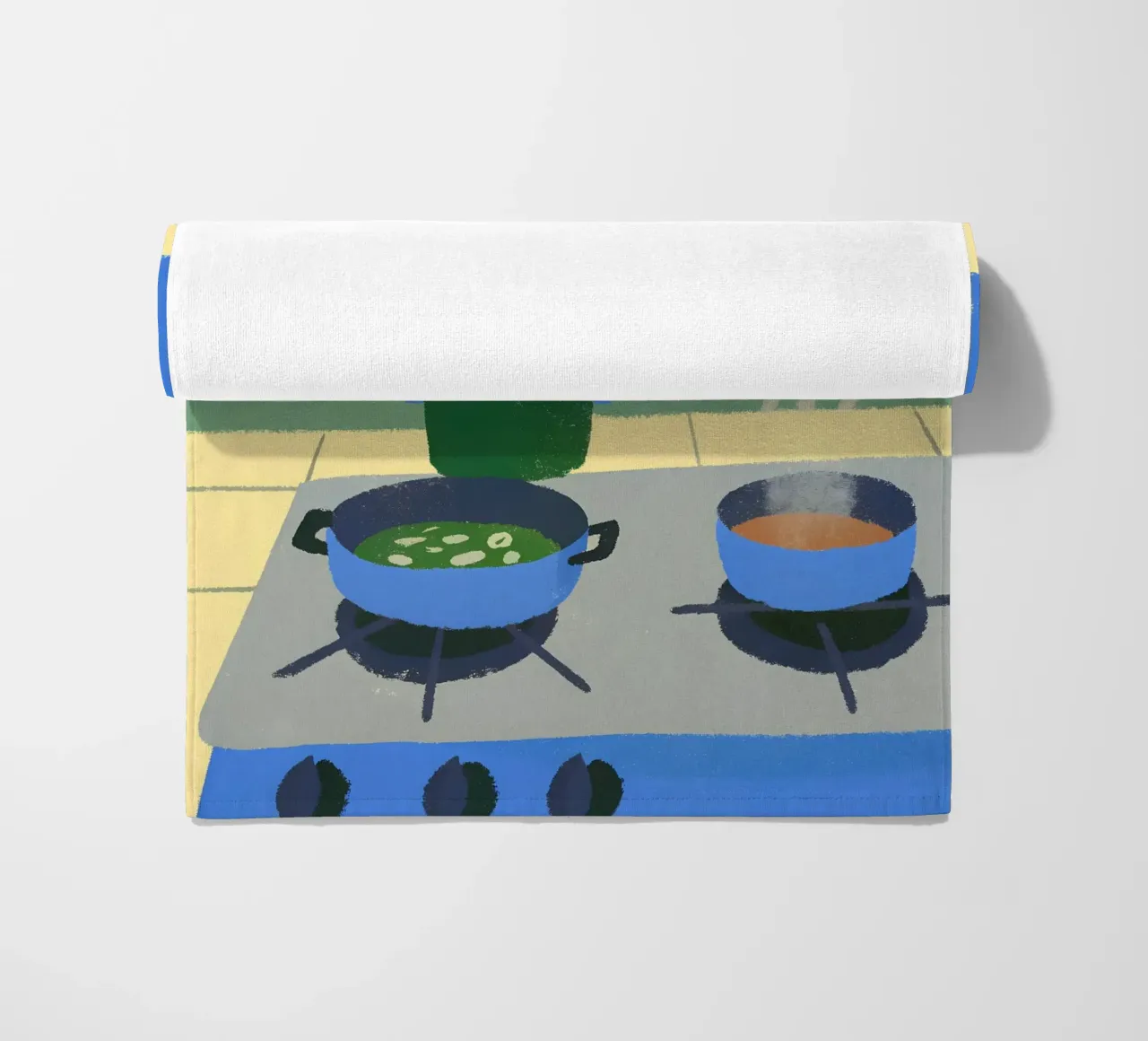 Cucinare in cucina telo mare da PERSONAL TOUCH