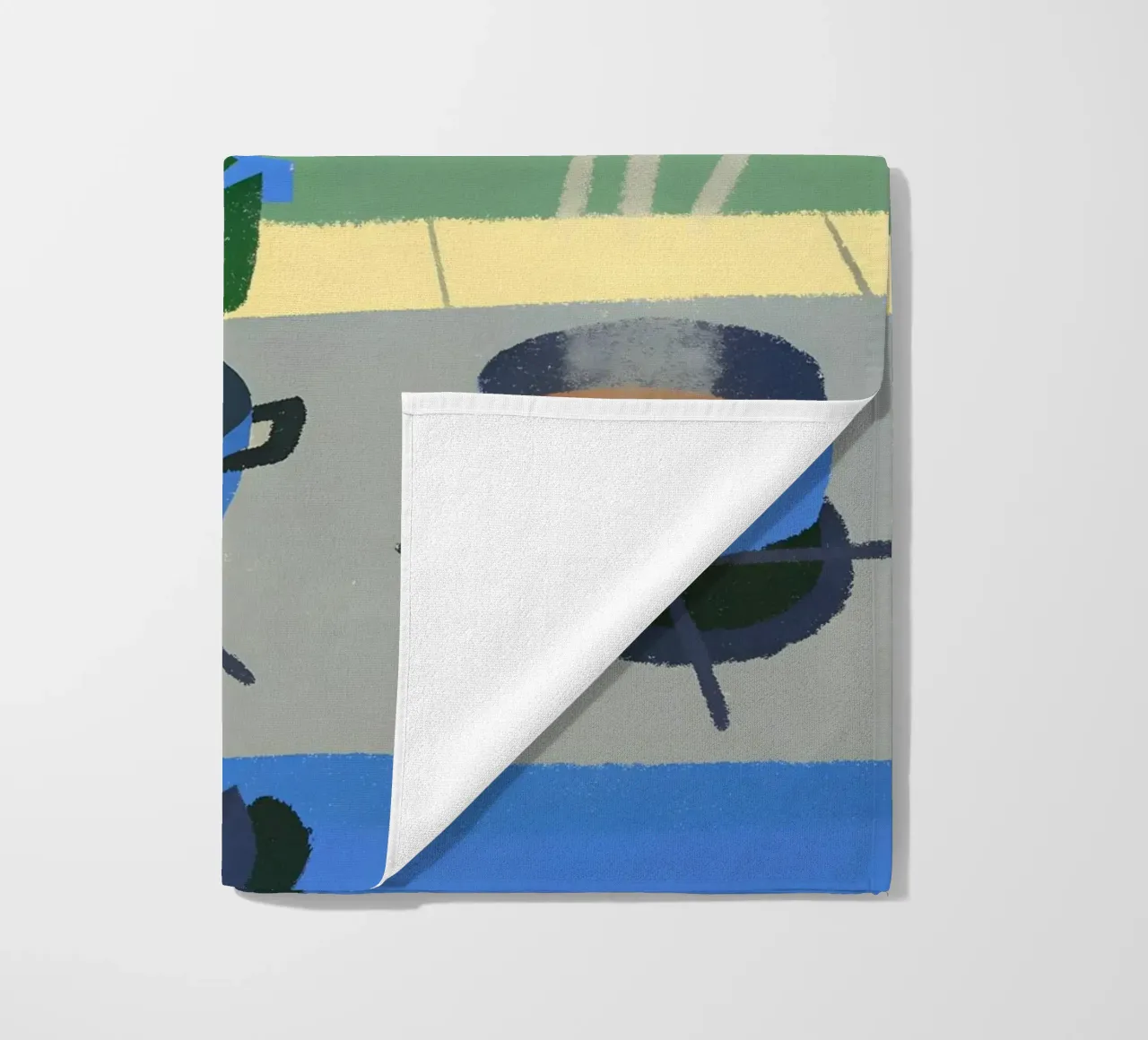 Cucinare in cucina telo mare da PERSONAL TOUCH