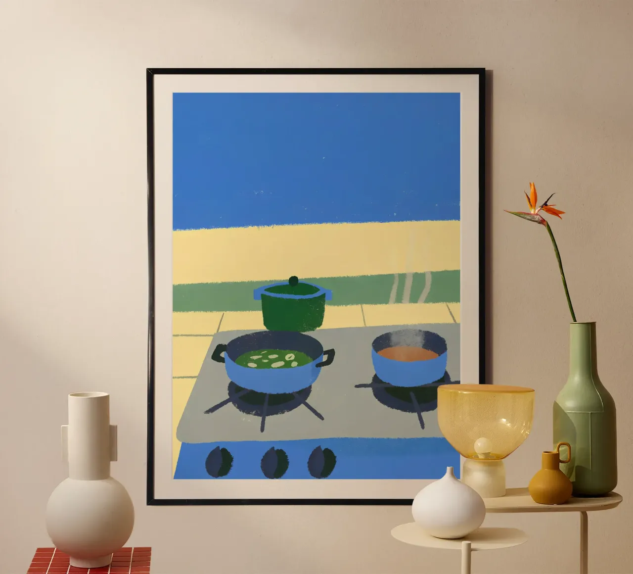 Cucinare in cucina poster da PERSONAL TOUCH