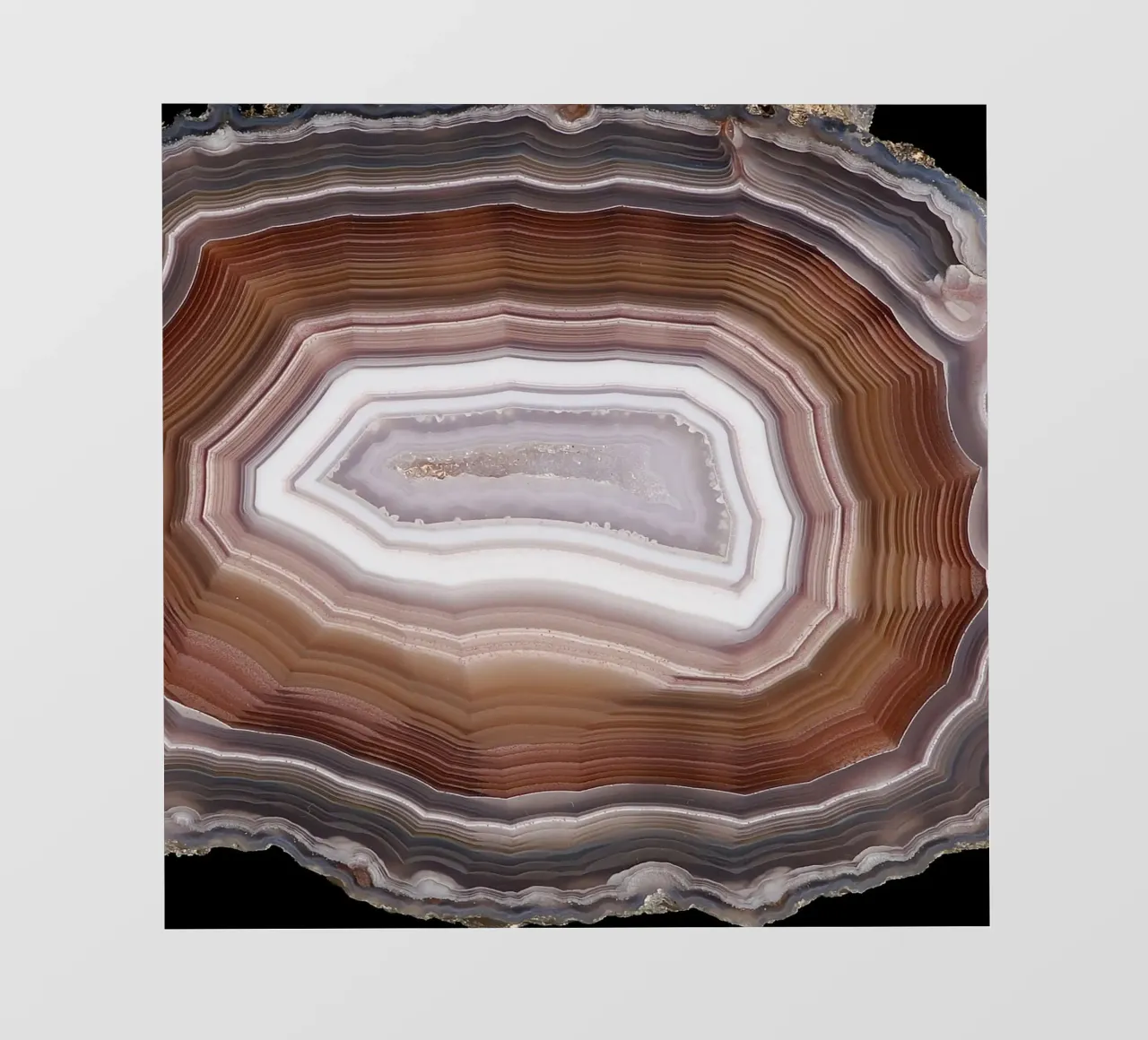 Texture fetta d'agata 09 telo in pvc da Gemstone Textures