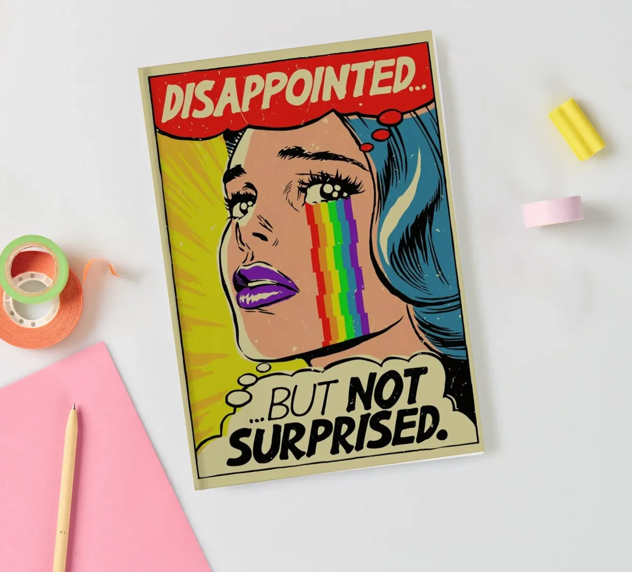 Dissapointed notebook by Butcher Billy