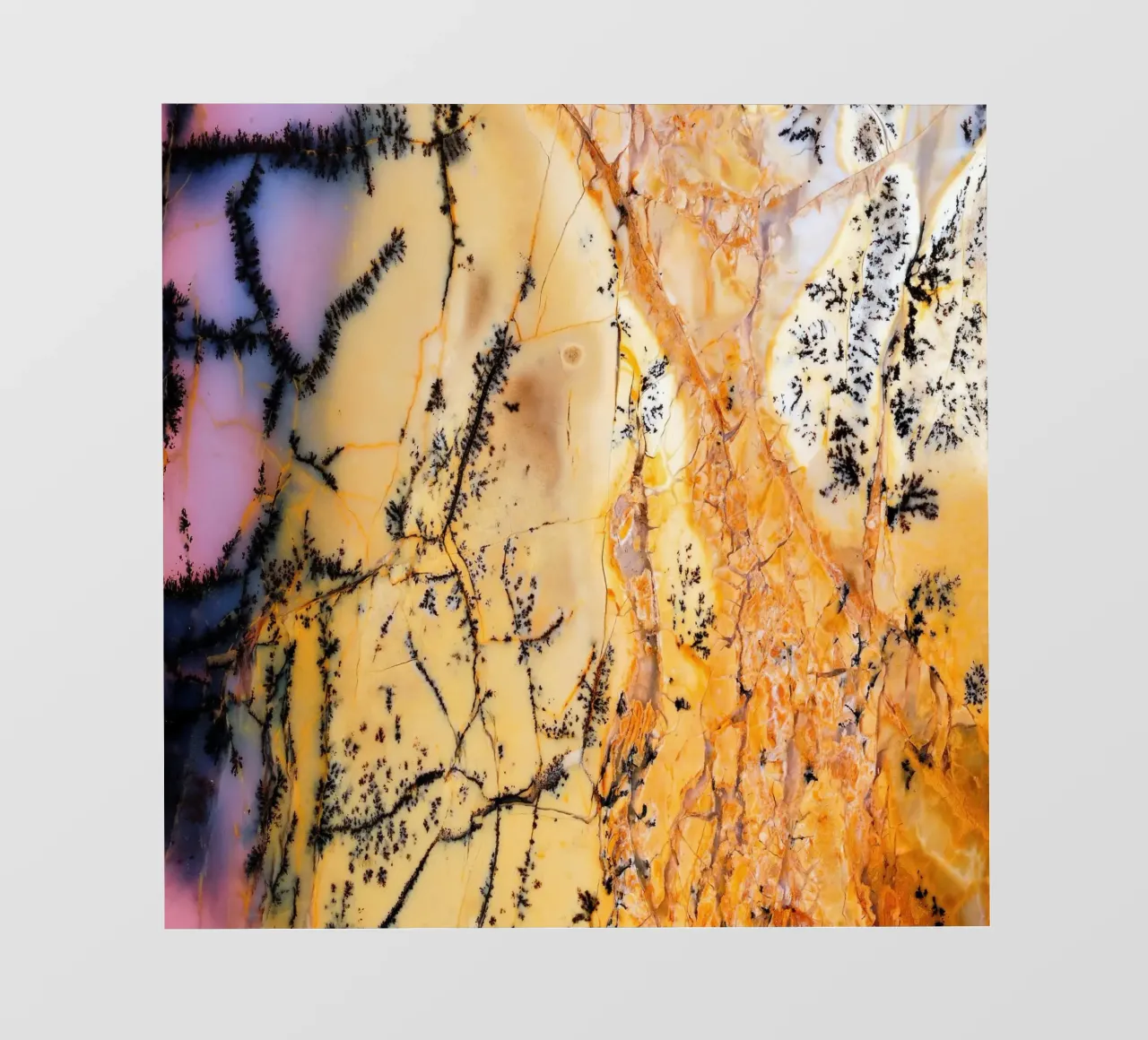 Texture fetta d'agata 11 telo in pvc da Gemstone Textures