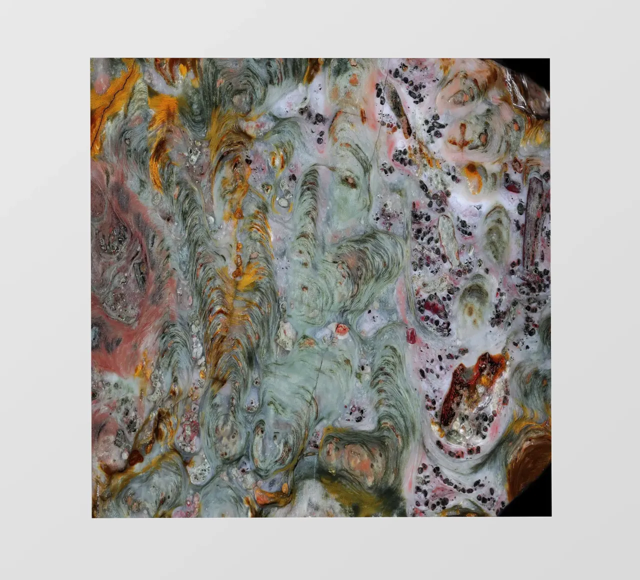 Texture fetta d'agata 14 telo in pvc da Gemstone Textures