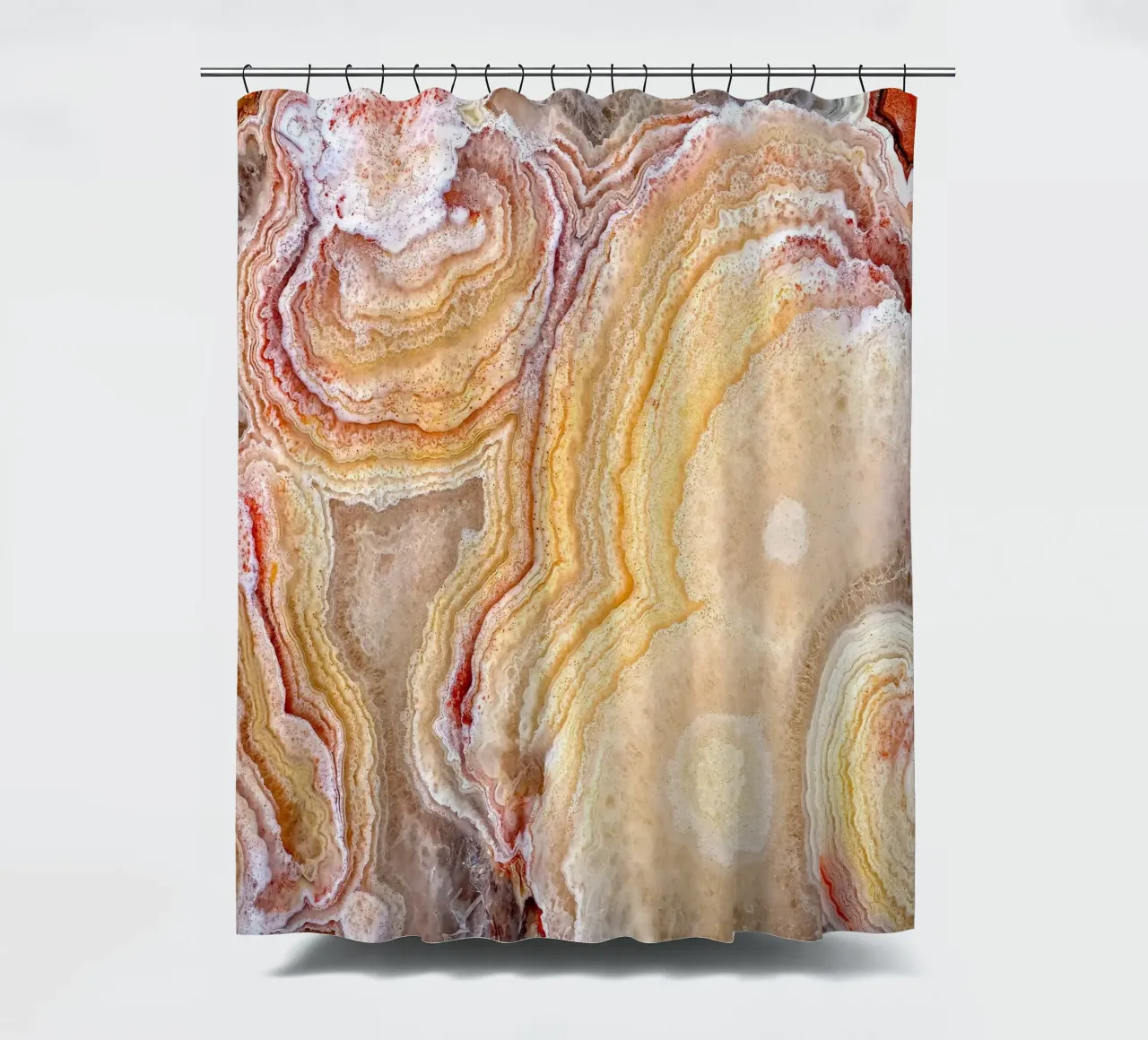 Texture fetta d'agata 15 tenda da doccia da Gemstone Textures