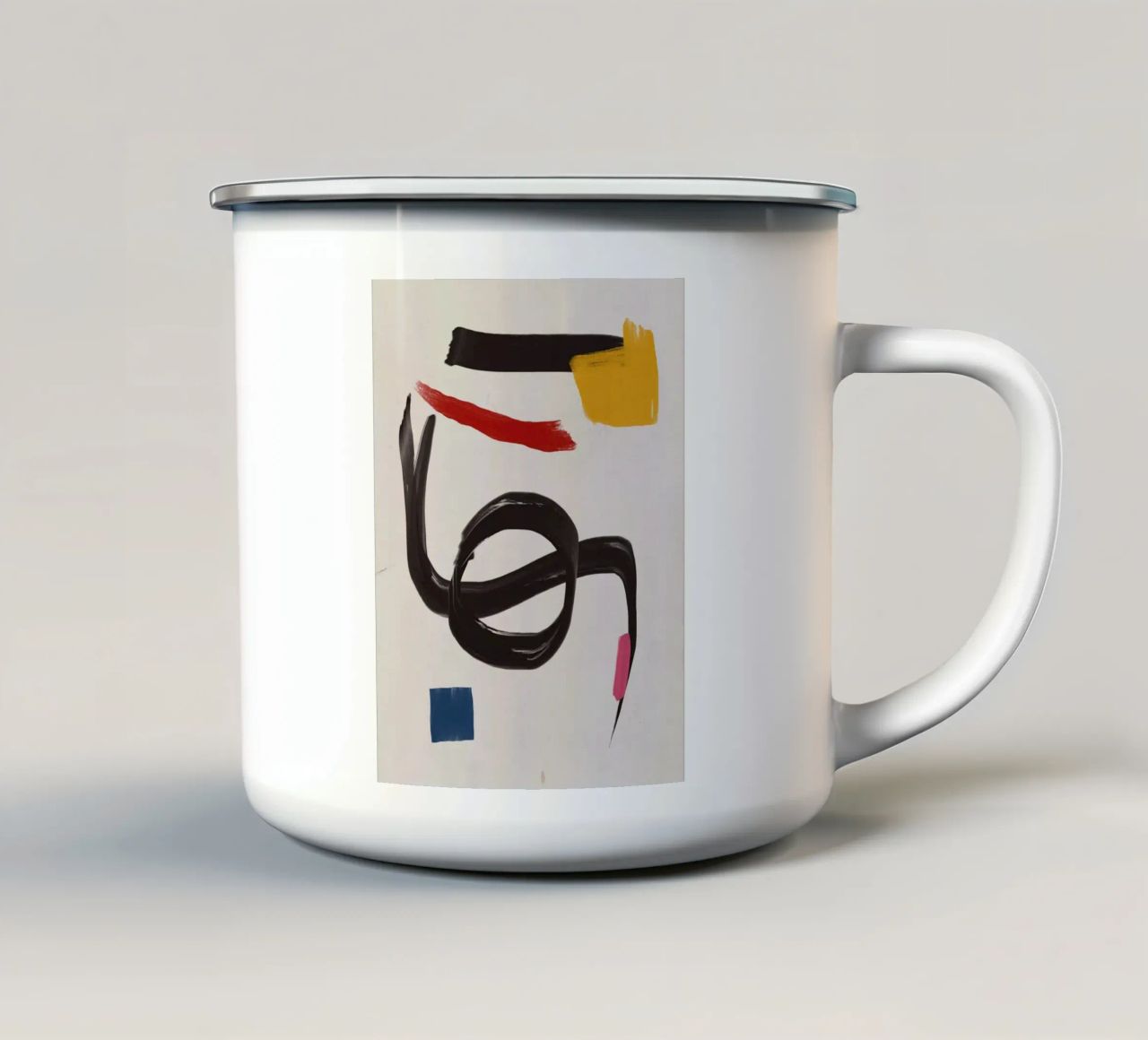 Astratto 51 tazza in smalto da Little Dean