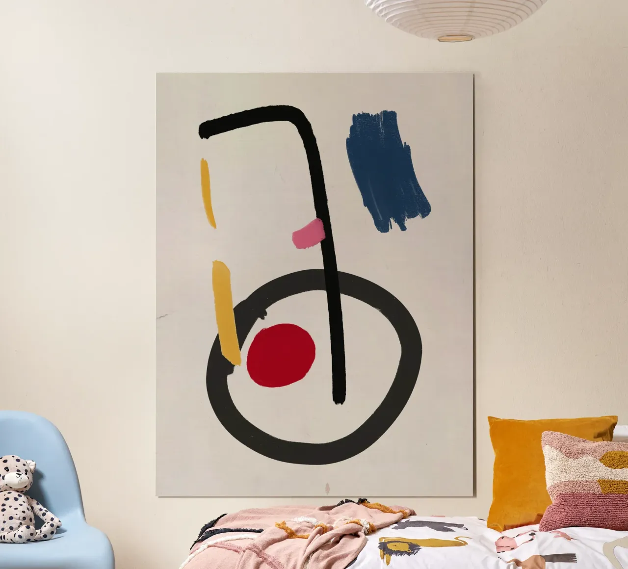 Abstract 21 poster by Little Dean