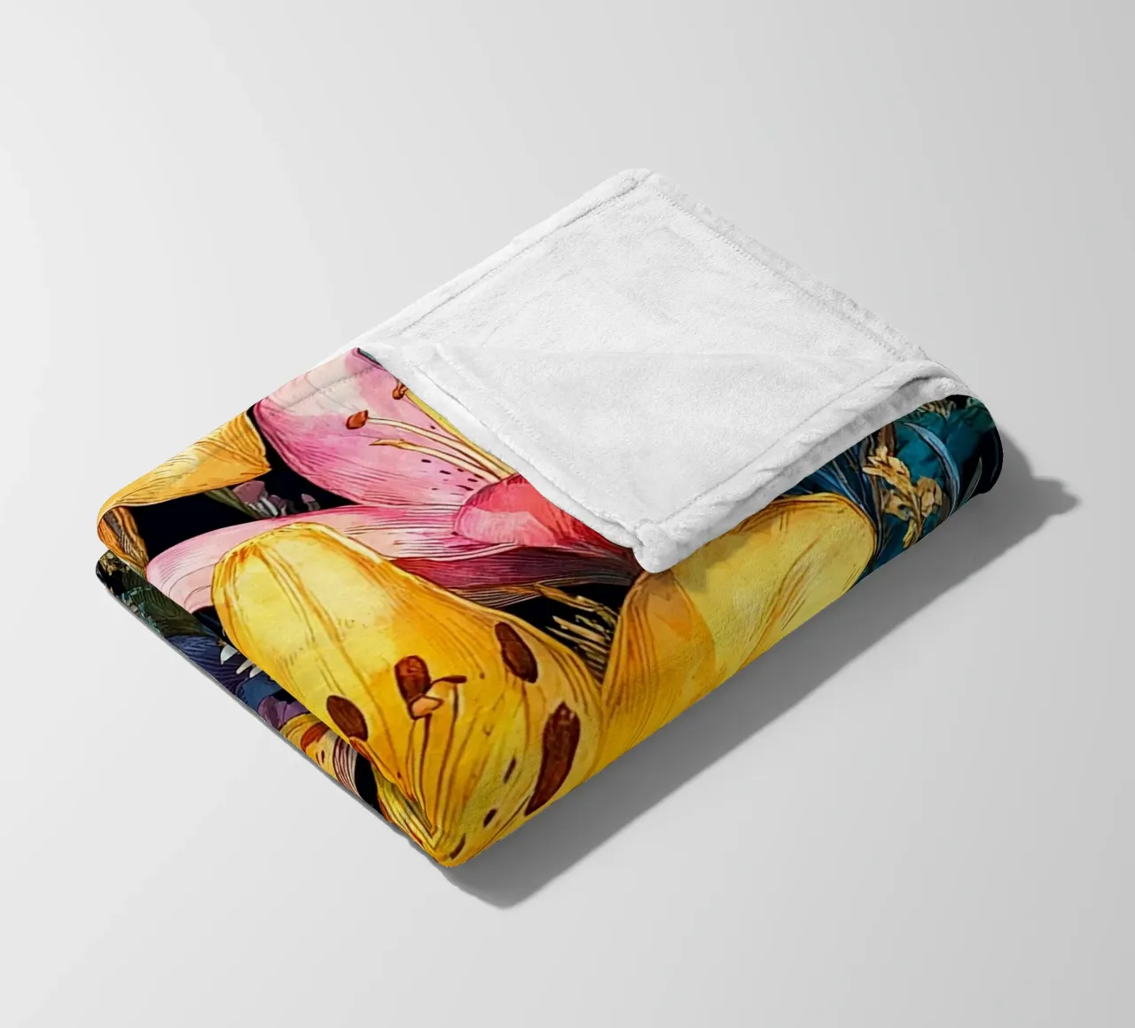 Garden full of flowers K coperta in pile da Mateo