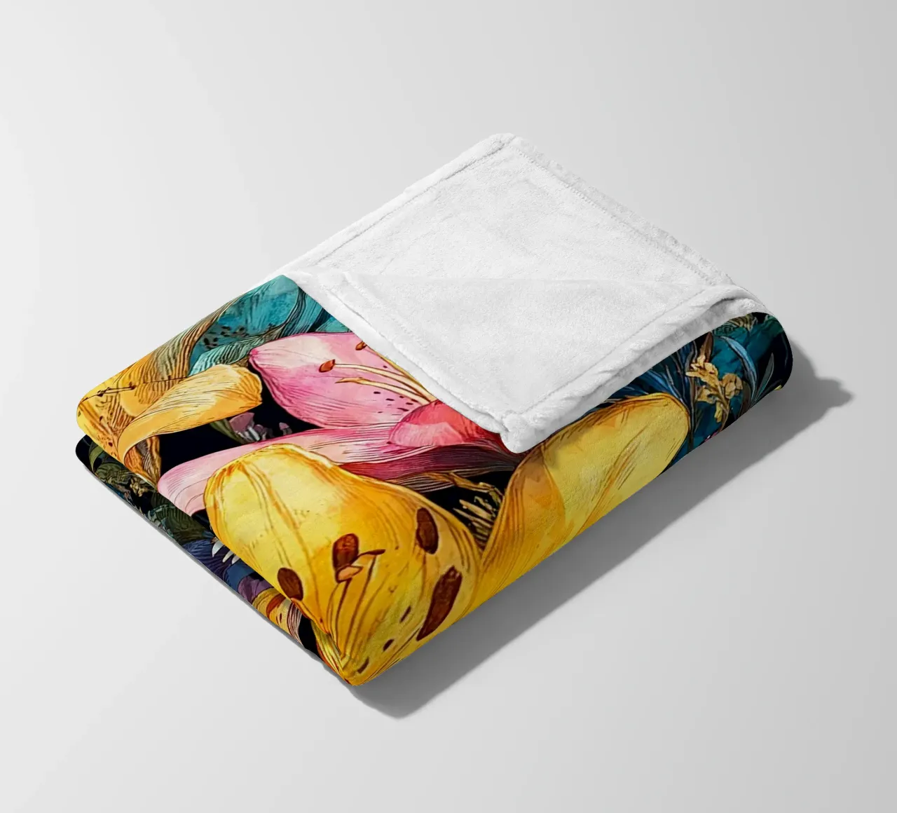 Garden full of flowers K coperta in pile da Mateo