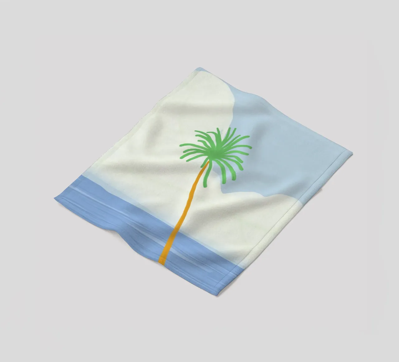 Plage privée plaid polaire de Little Dean