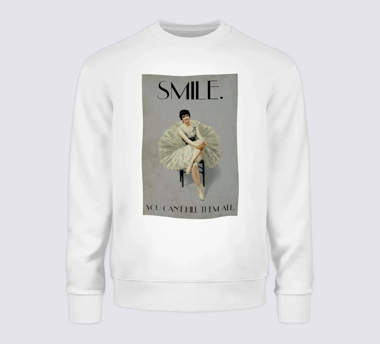 Keep Smiling sweatshirt by Kubistika