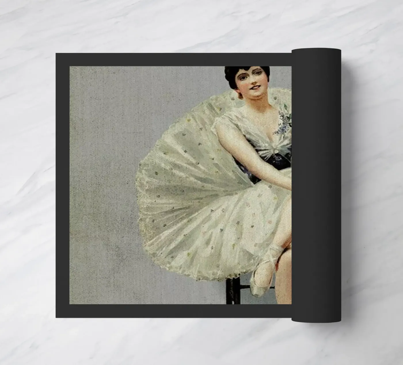 Keep Smiling Fußmatte von Kubistika